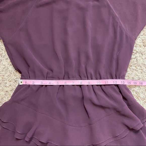 Madewell Radiant Dress in Plum Size 6 - Picture 11 of 12